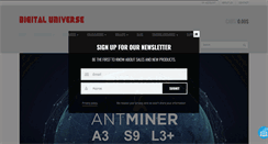 Desktop Screenshot of digital-universe.com